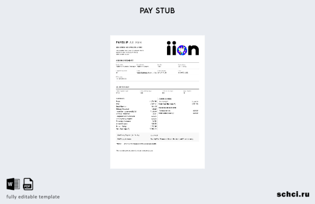 цифровая загрузка шаблона расчетной ведомости IION Adtech India